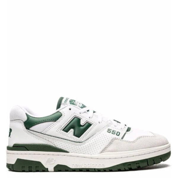 New Balance 550 "White/Team Forest Green"
